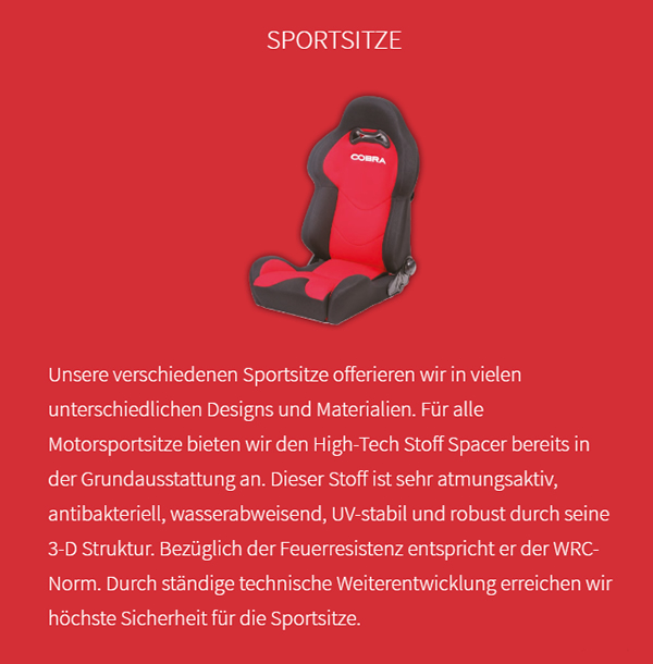 Sportsitz-Anbieter für 86833 Ettringen